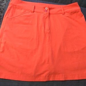 Ladies golf skort